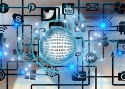 Social media campaign strategy session at DealFlow Media